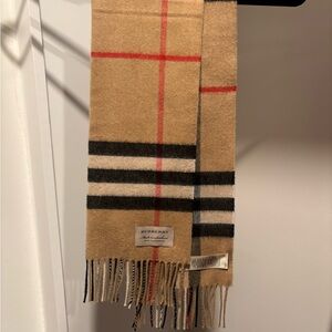 Burberry Classic Check Wool Scarf